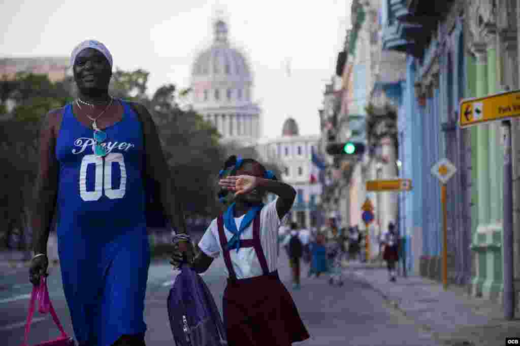 Inicio del curso escolar en La Habana