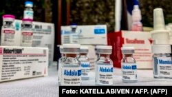 La vacuna Abdala fabricada en Cuba durante la pandemia de COVID-19.